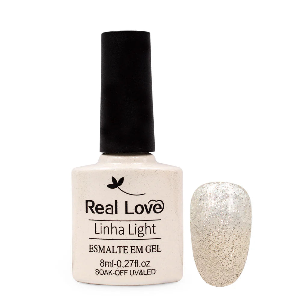 Esmalte em Gel - Linha Light - 8ml  - Real Love