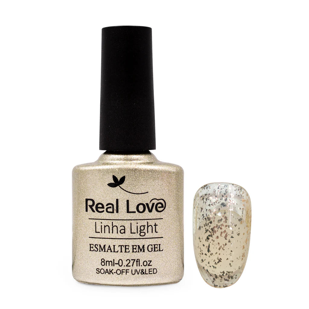 Esmalte em Gel - Linha Light - 8ml  - Real Love