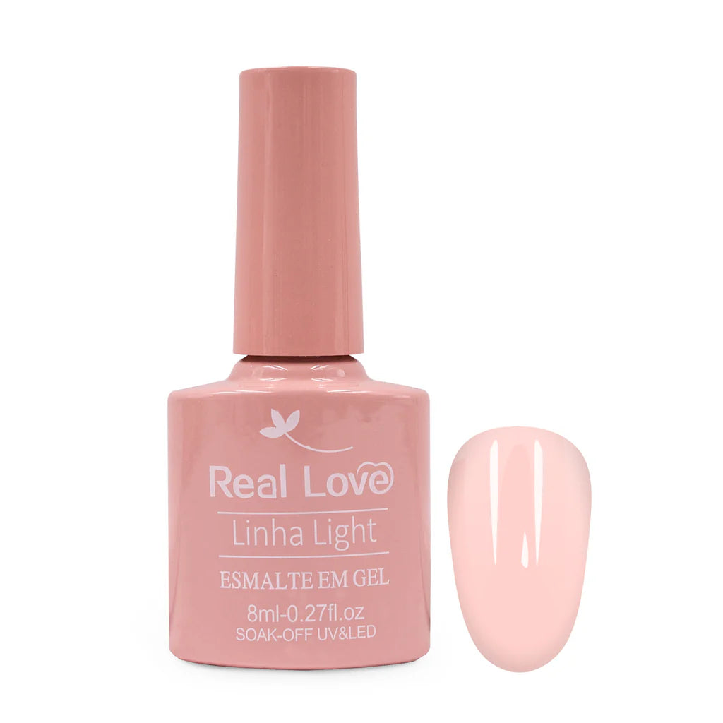 Esmalte em Gel - Linha Light - 8ml  - Real Love