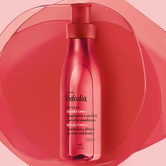 Body Splash Tâmara e Canela 200ml Tododia