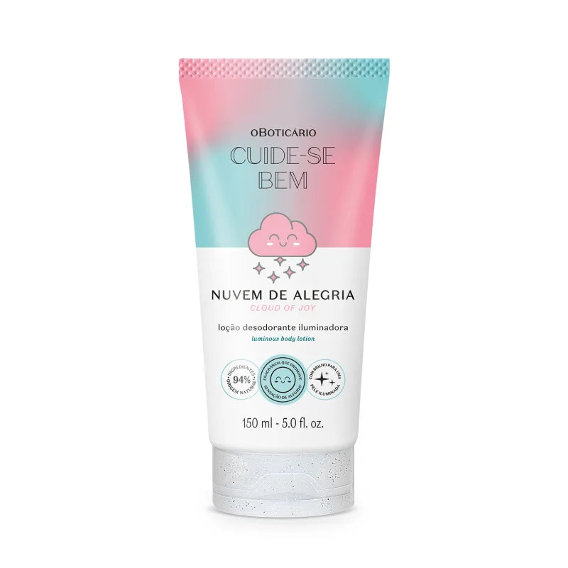 Loção Desodorante Corporal Iluminadora Cuide-se Bem Nuvem de Alegria - 150ml
