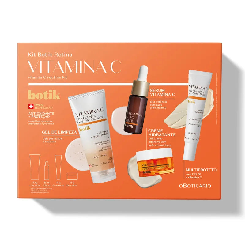 Kit Botik Vitamina C (4 itens)
