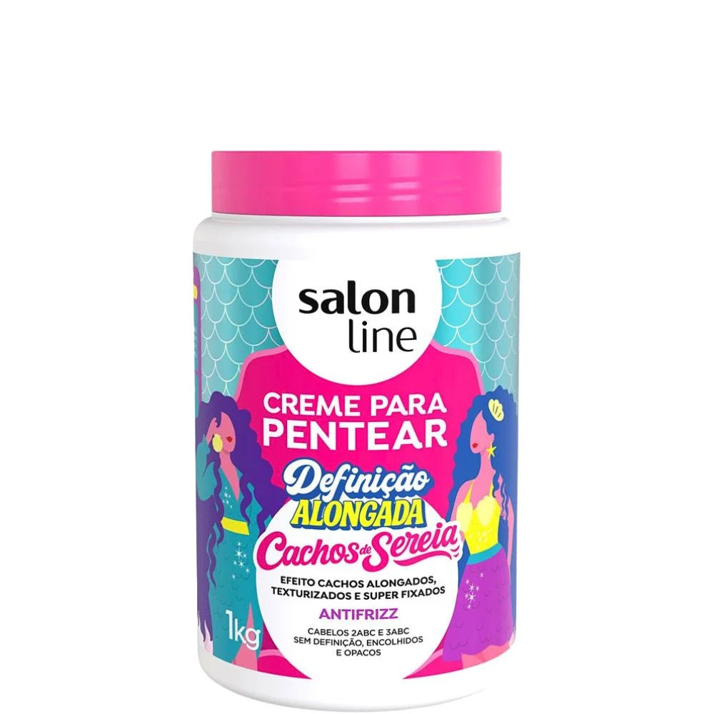Salon Line Styling Cream Elongated Definition Mermaid Curls 1kg