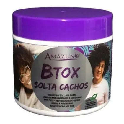 Btox to Loosen Curls Amazun Btox Anti-Frizz Compatible 500g