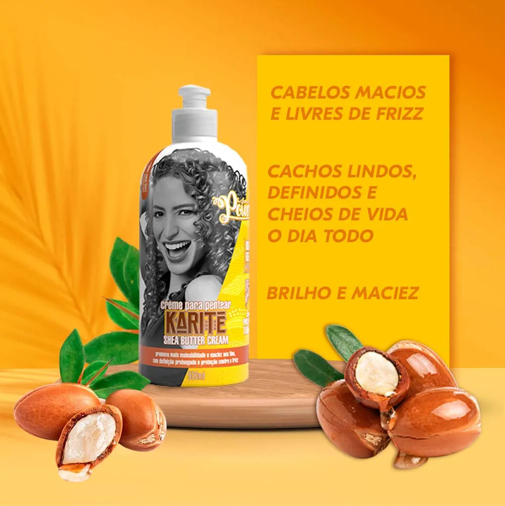Creme Para Pentear Soul Power Karité Shea Butter 500ml