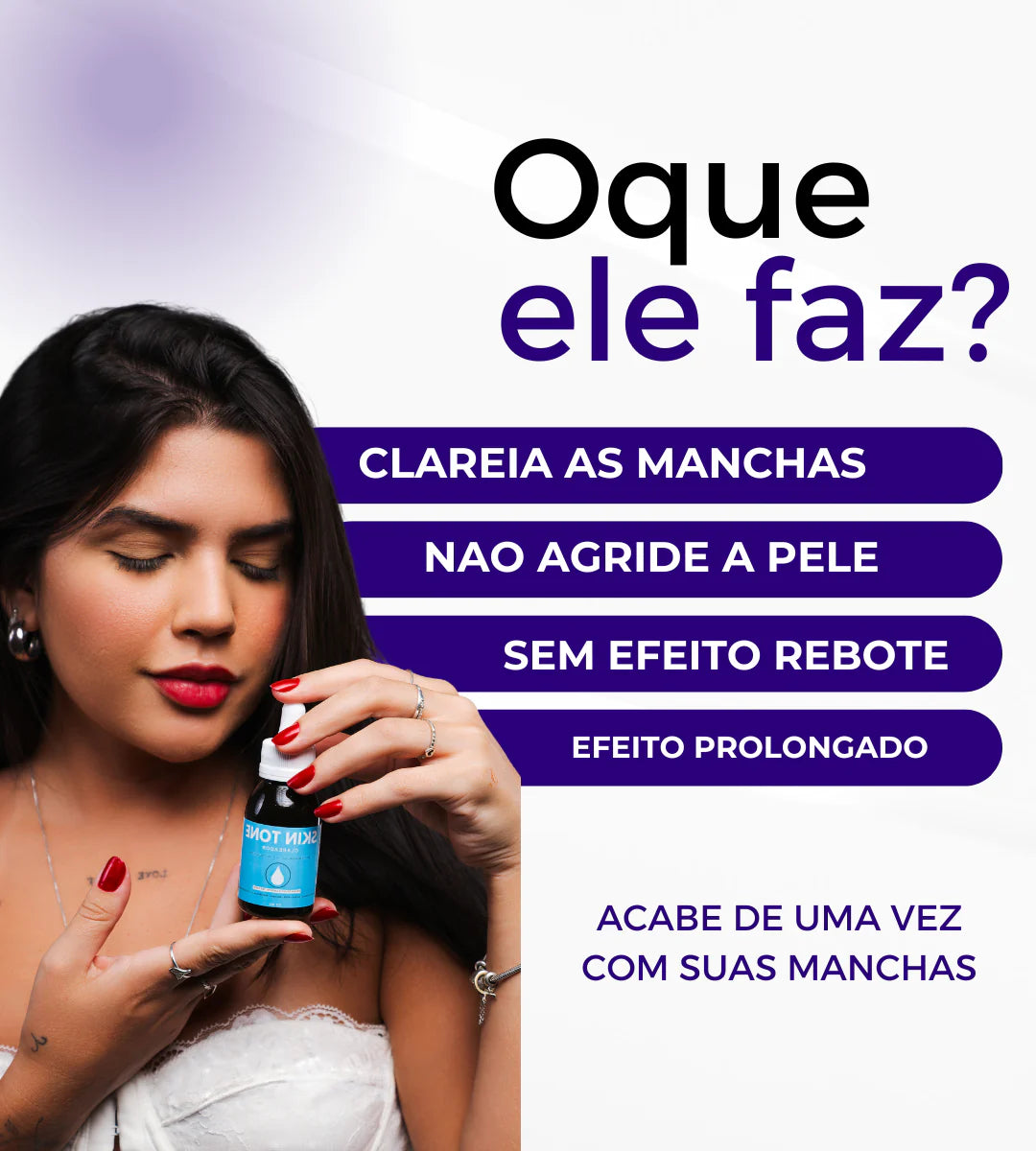 Serúm Clareador Skin Tone - 60ml