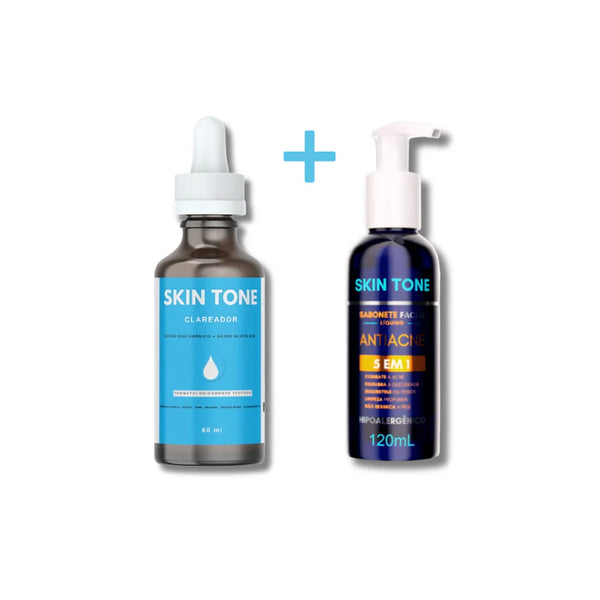 Skin Tone Dark Spot Corrector + 5-in-1 Facial Soap Kit