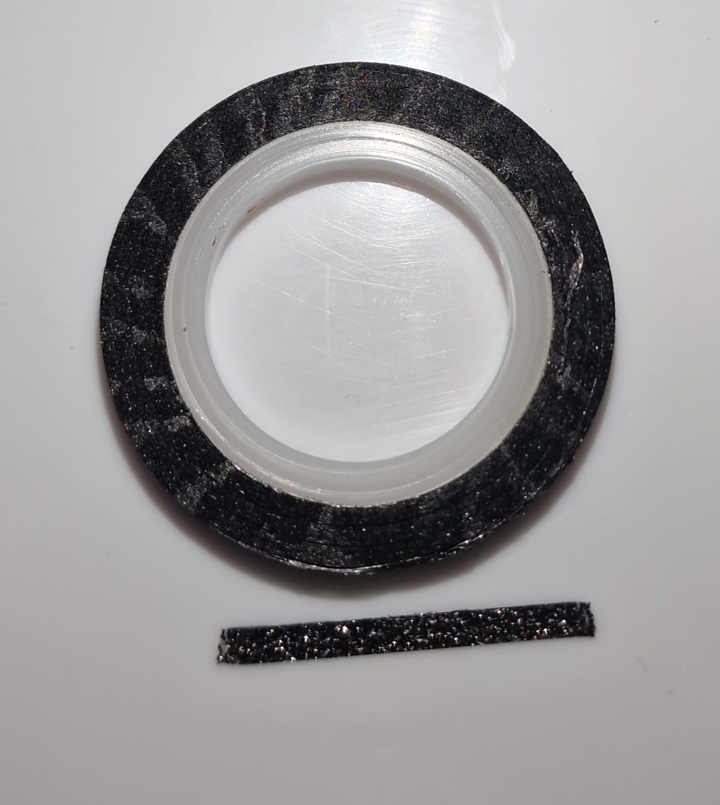 Glitter Nail Clip 3mm