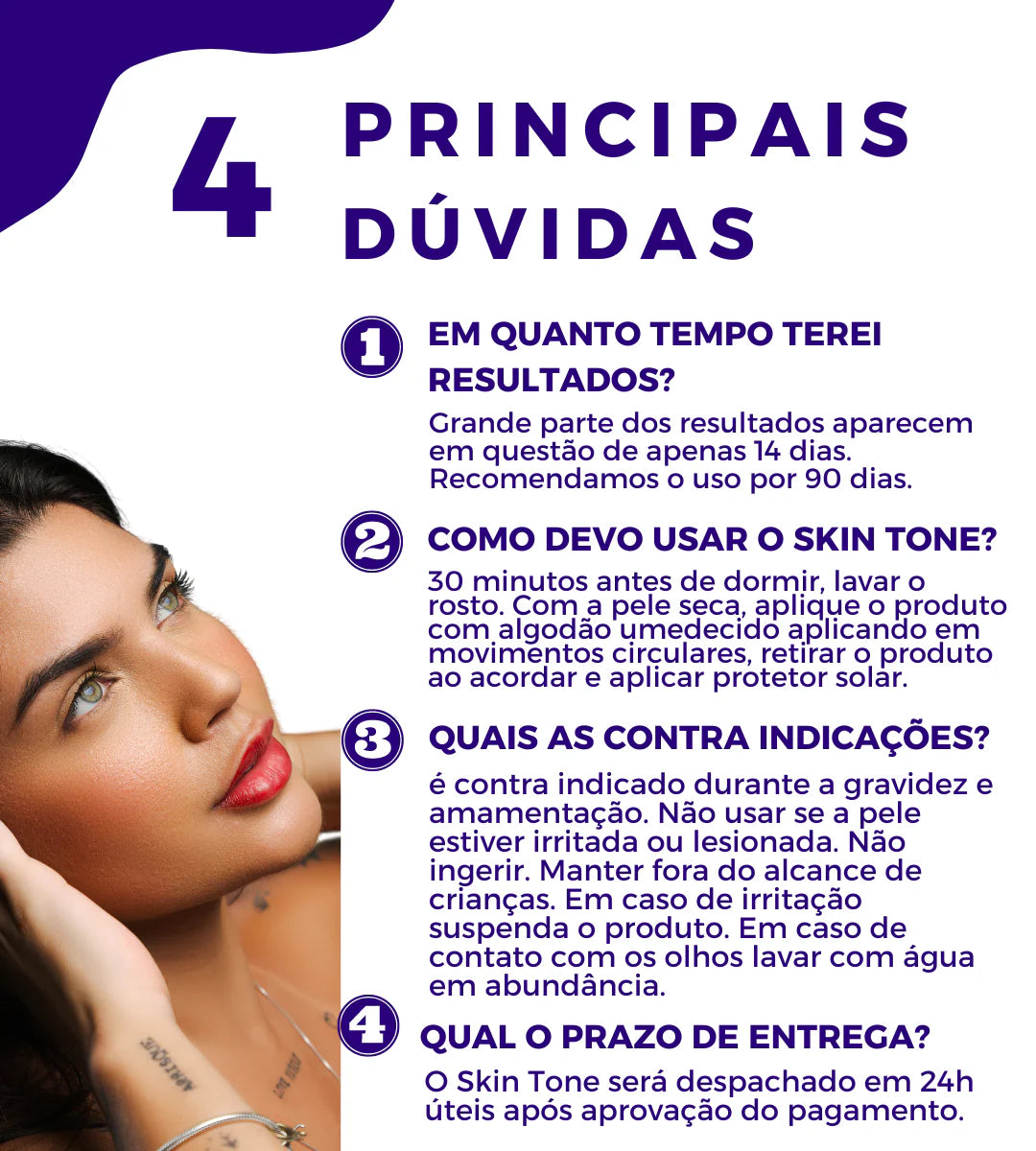 Serúm Clareador Skin Tone - 60ml
