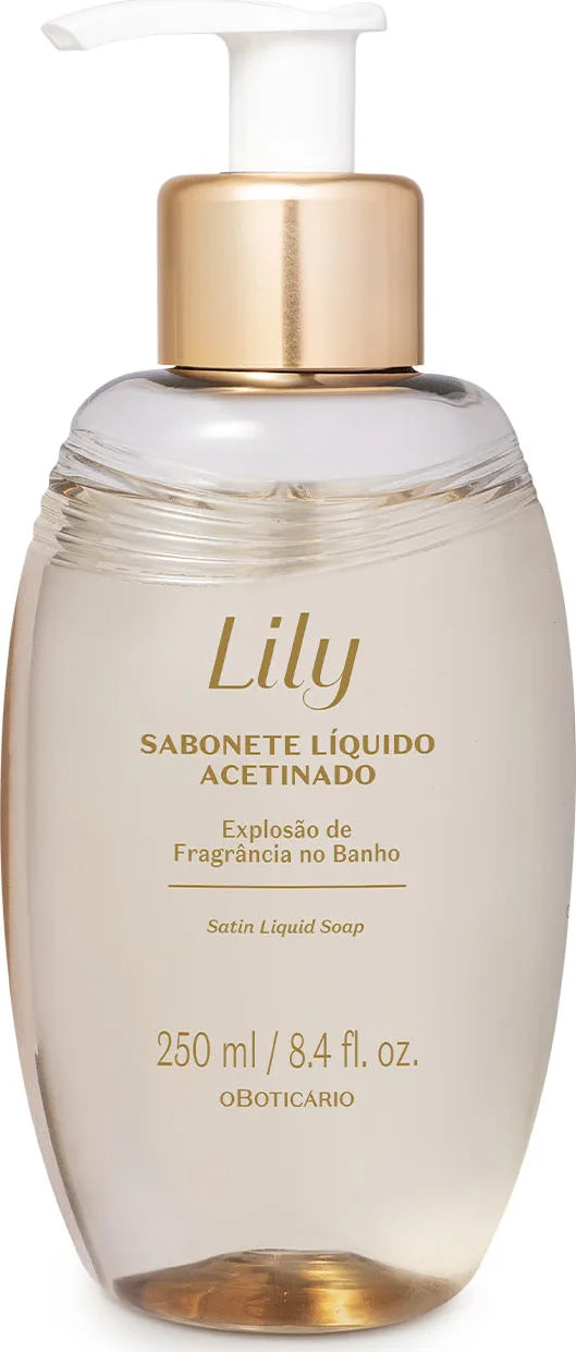 Sabonete Líquido Acetinado Lily, 250ml
