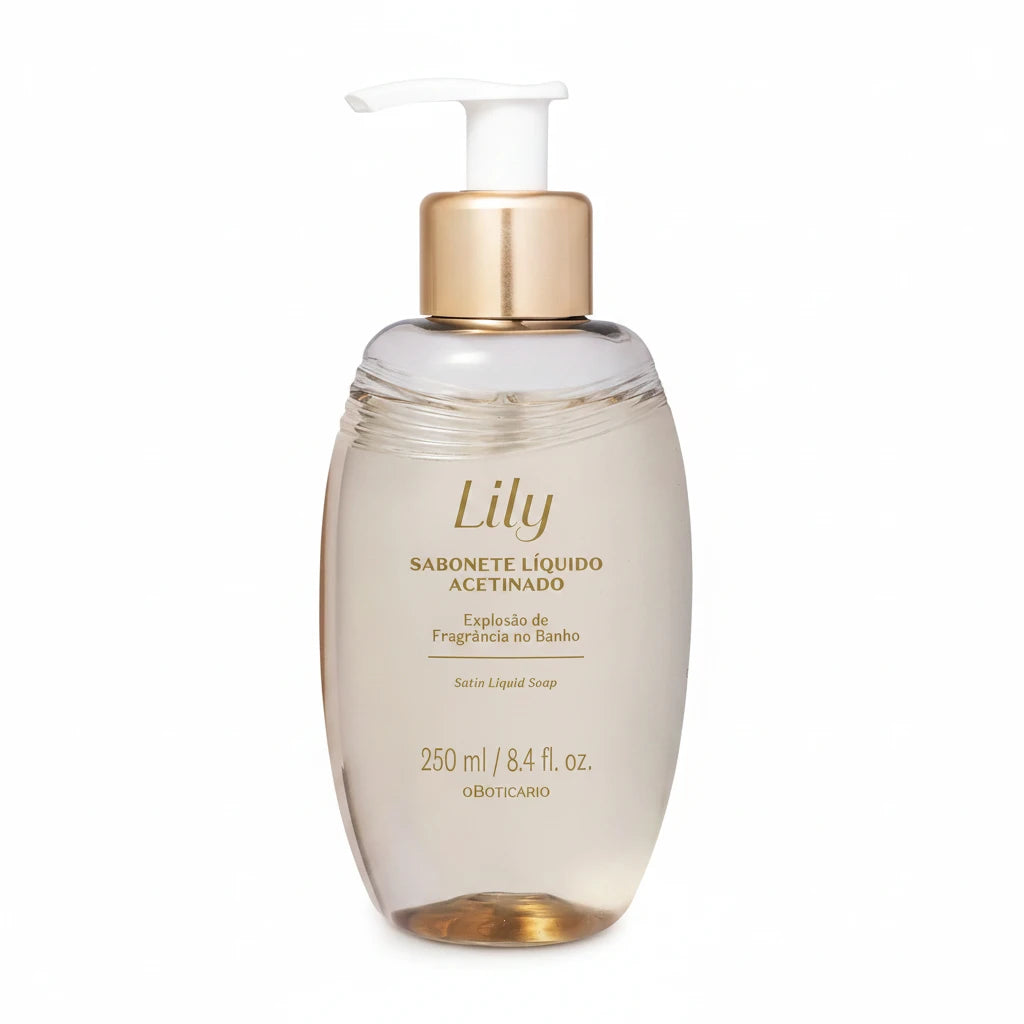 Sabonete Líquido Acetinado Lily, 250ml