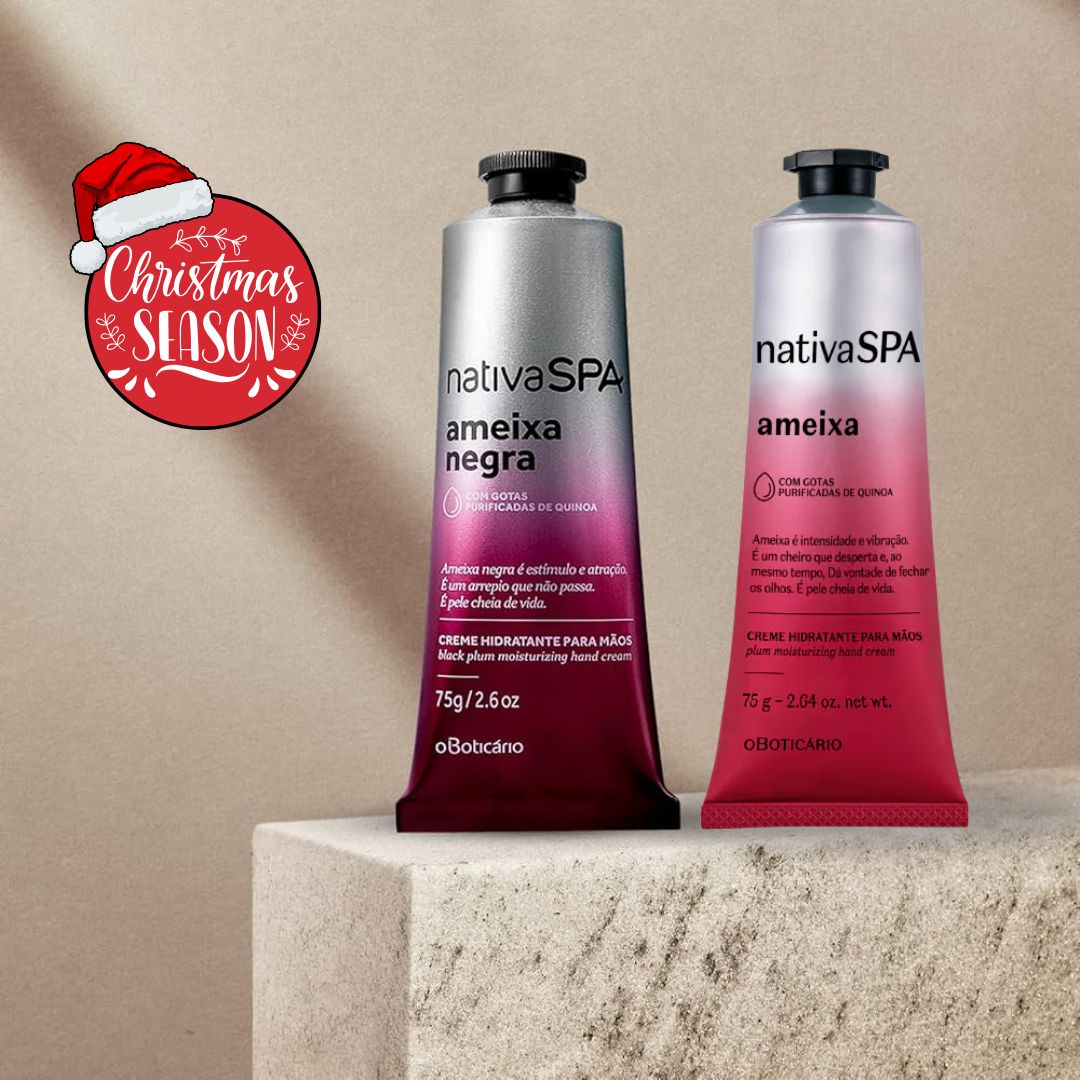Kit NSPA Creme Mãos Ameixa e Ameixa Negra
