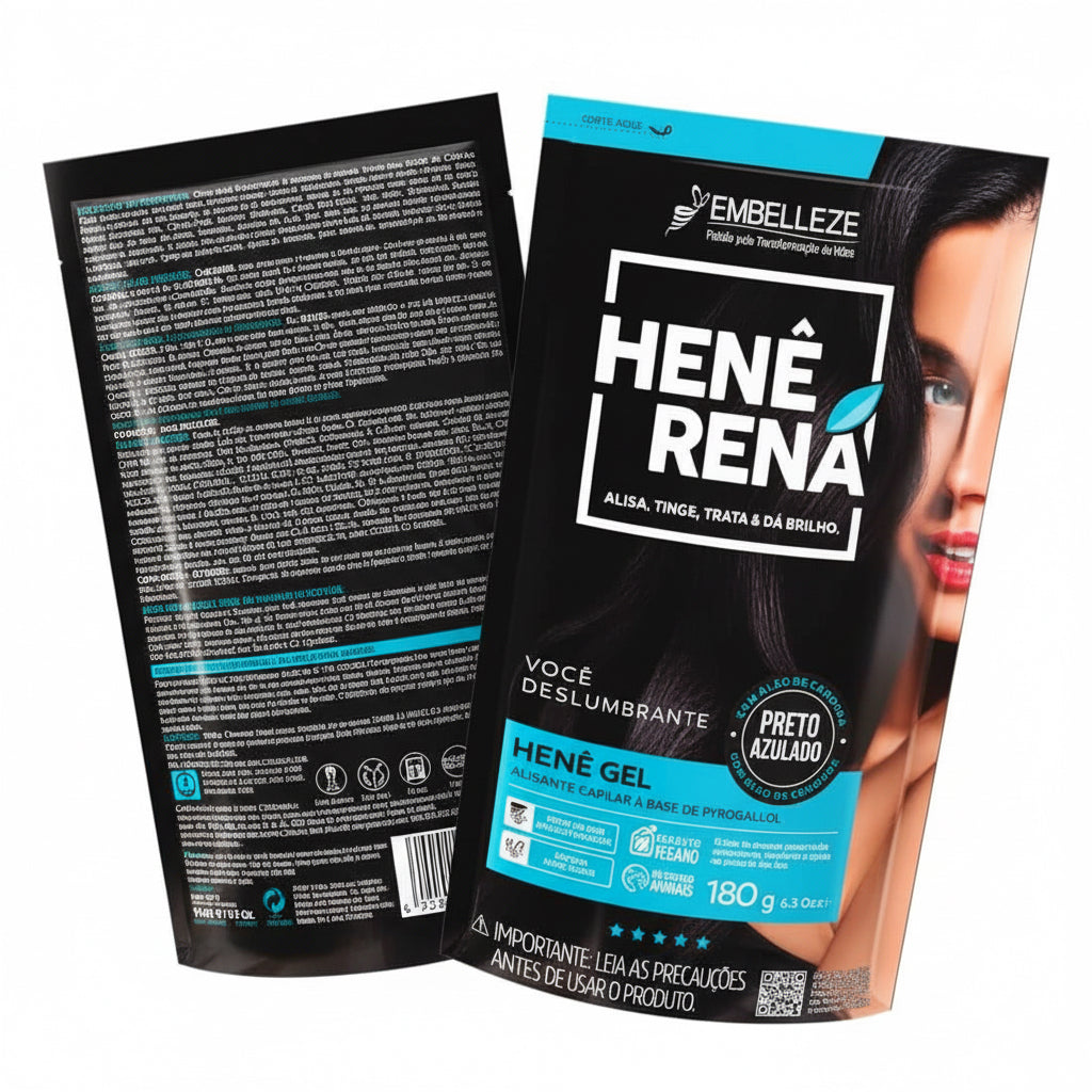 Hene Rená Henna 180 g, Blue Black