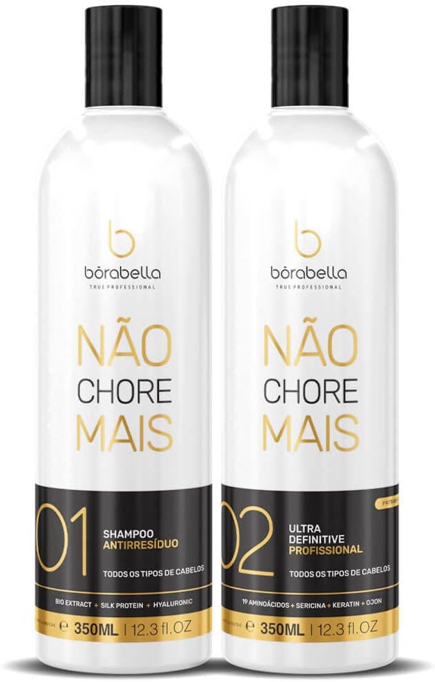 Borabella Kit Não Chore Mais Tratamento 350 ml cada