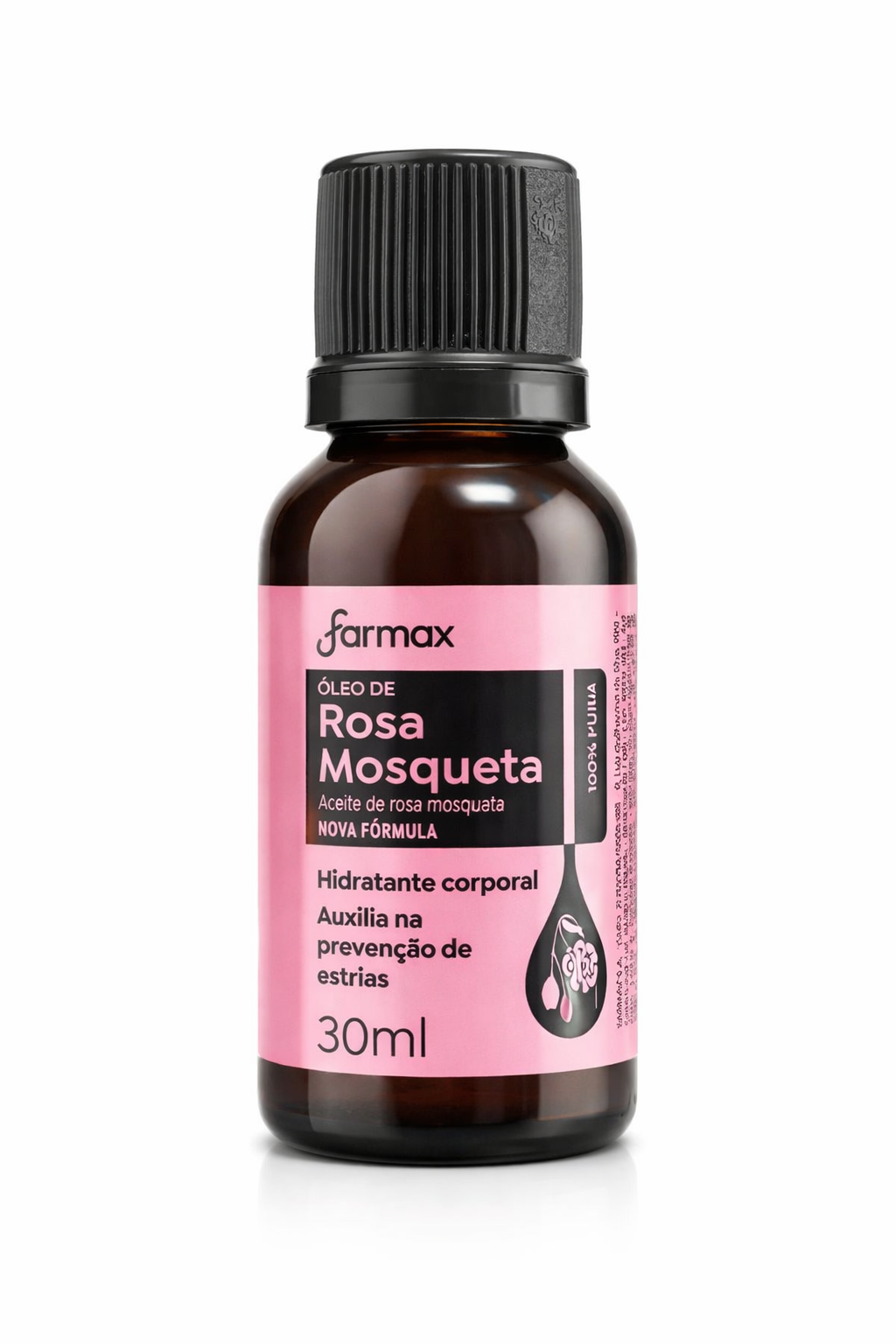 Óleo de Rosa Mosqueta 100% Farmax - 30ml