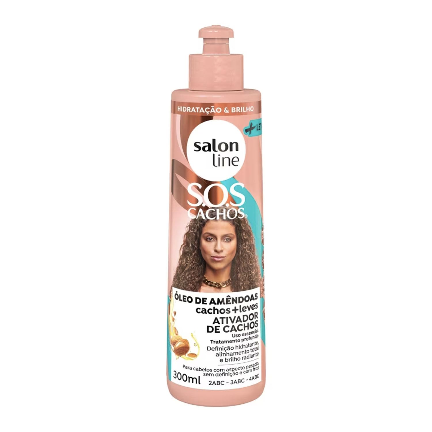 SOS Cachos + Light Curl Activator Salon Line Almond Oil - 300ml