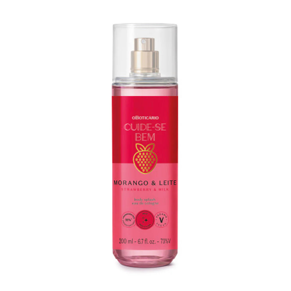 Body Splash Take Care Strawberry and Milk 200ml