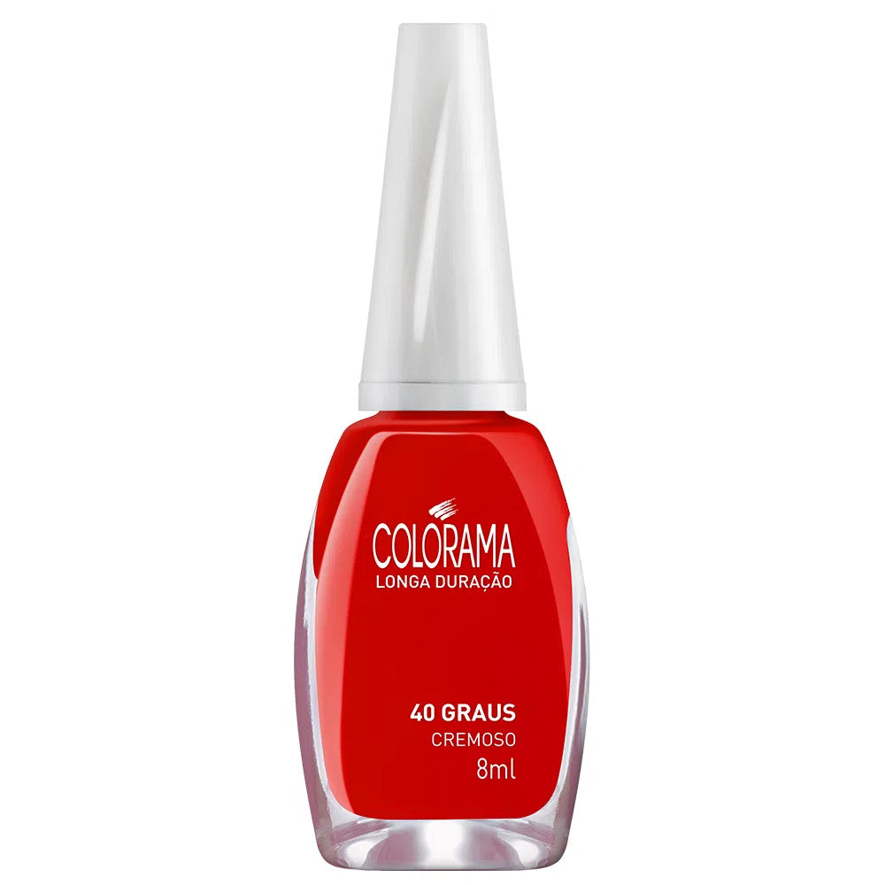 Esmalte Colorama verniz E Cor 40 graus 8ml sem blister