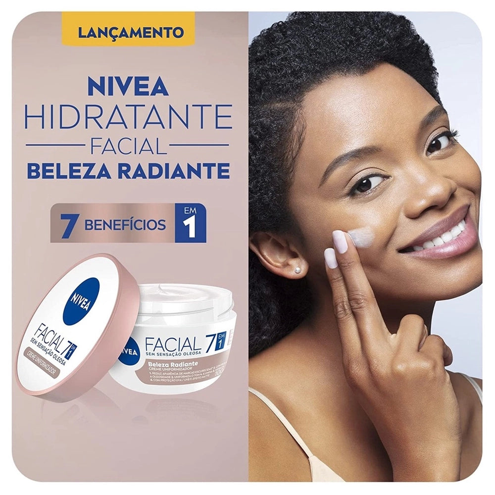 Nivea 7 in 1 Radiant Beauty Facial Moisturiser 100g