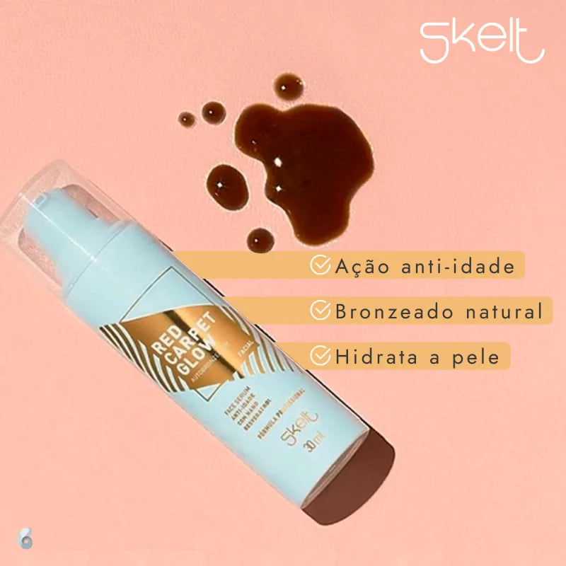 Anti-idade Red Carpet Glow Self-tanning 30ml