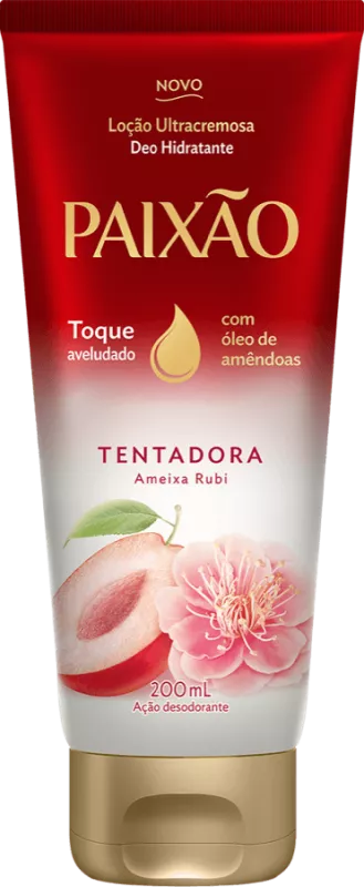 Paixão Moisturizing Lotion 200ml Tempting Tube