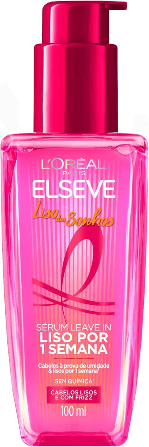 Sérum L'Oréal Paris Elseve Liso dos Sonhos - 100ml
