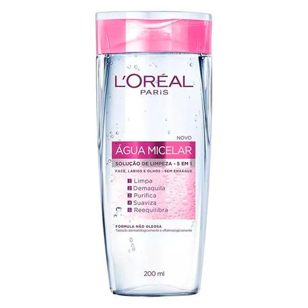 Micellar Water L'Oréal Paris 5 In 1 - Makeup Remover 200ml