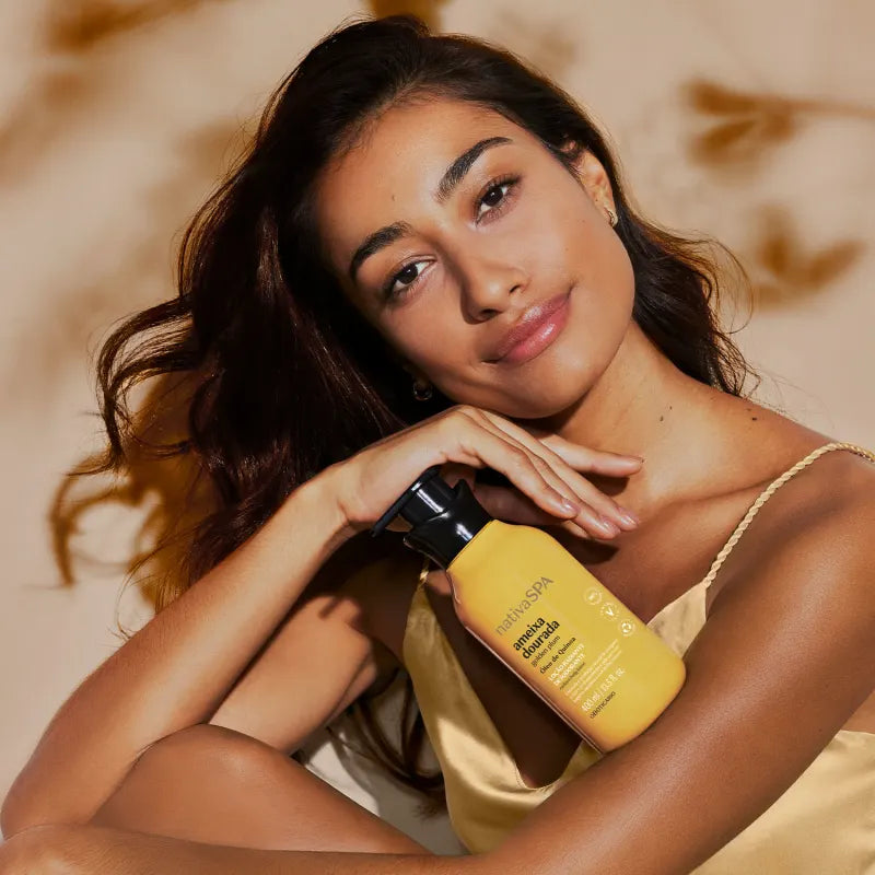 Nativa Spa Radiant Deodorant Body Lotion Golden Plum 400ml