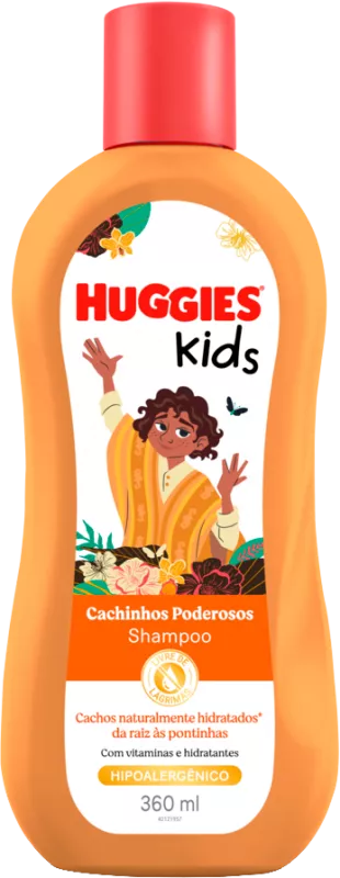 HUGGIES KIDS SHAMPOO 360ML POWERFUL CURLS