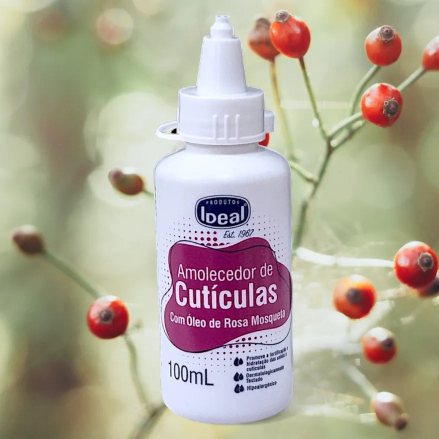Amolecedor De Cutículas C/ Rosa Mosqueta 100ml - Ideal