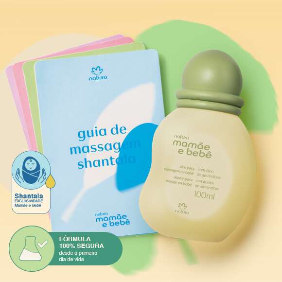 Mamãe e Bebê Massage Oil 100ml