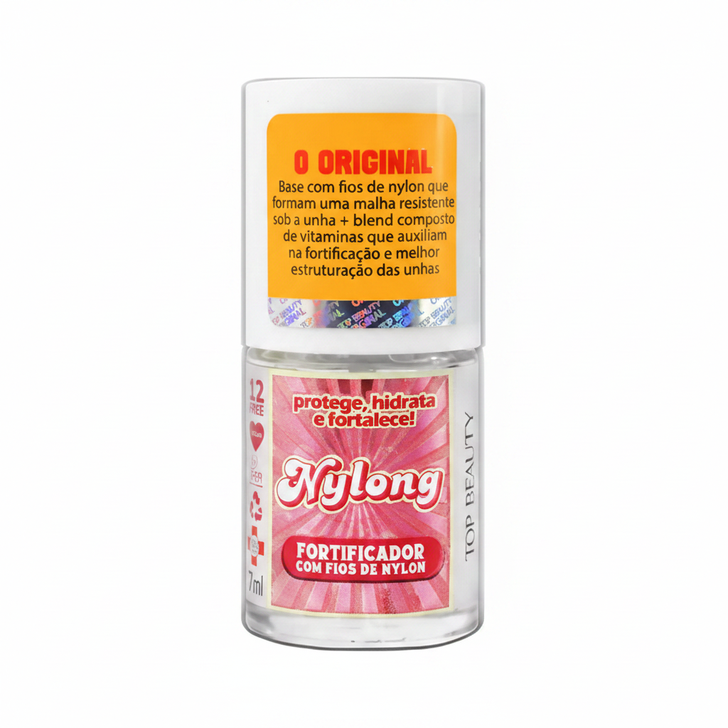 Esmalte Top Beauty Comercial 7ml Sos Nylong Free
