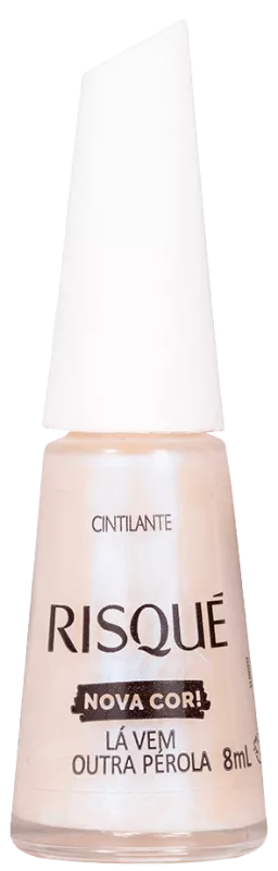 Risque Nail Polish Blister Pack Here Comes Another Pearl - 8ml