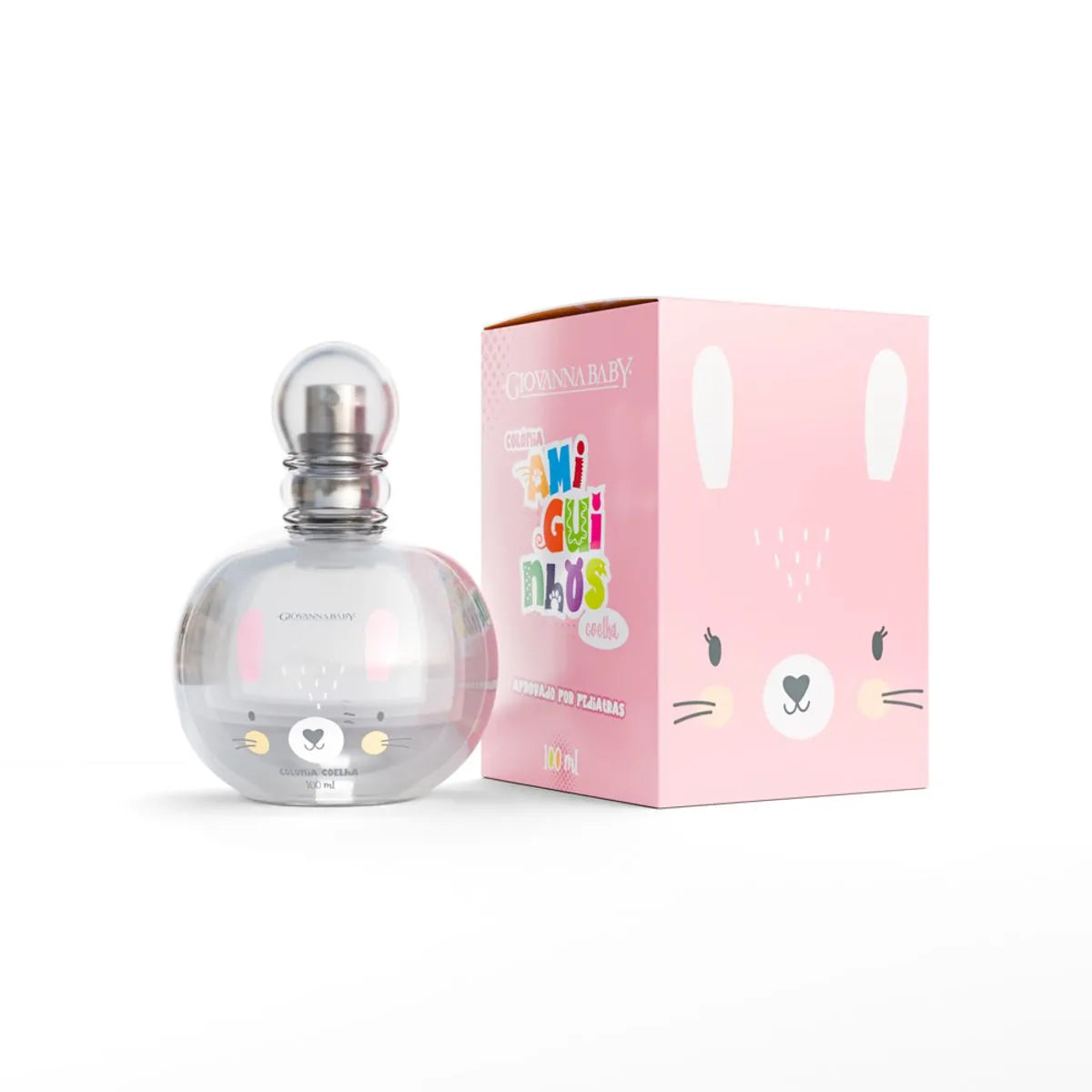Colônia Infantil Amiguinhos Coelha 100ml