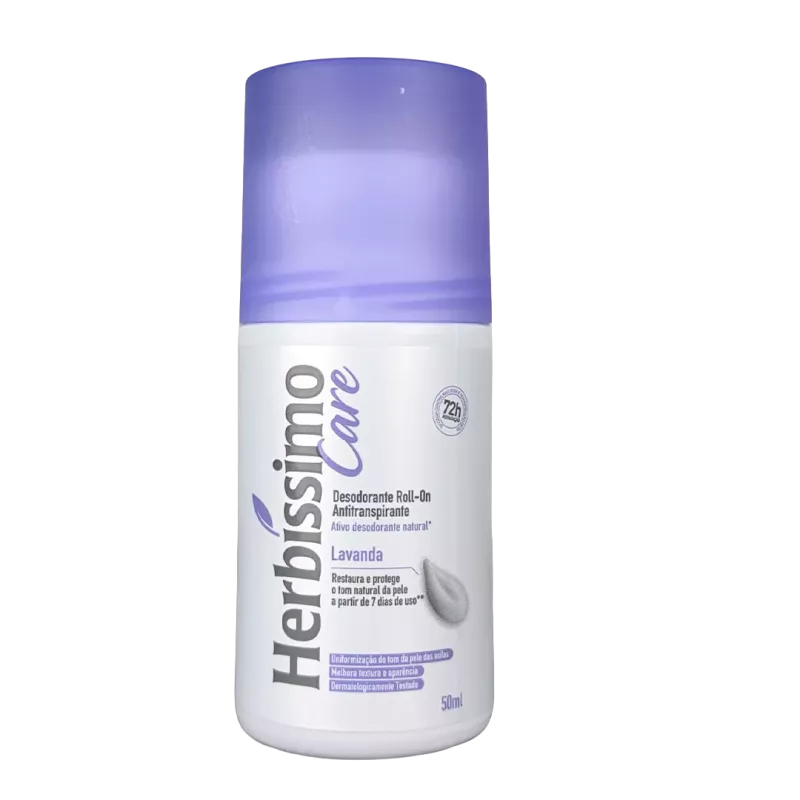 HERBISSIMO ROLL-ON DEODORANT 50ML CARE LAVENDER
