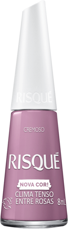 Risque Commercial Nail Polish 8ml Tense Climate Between Roses Creamy