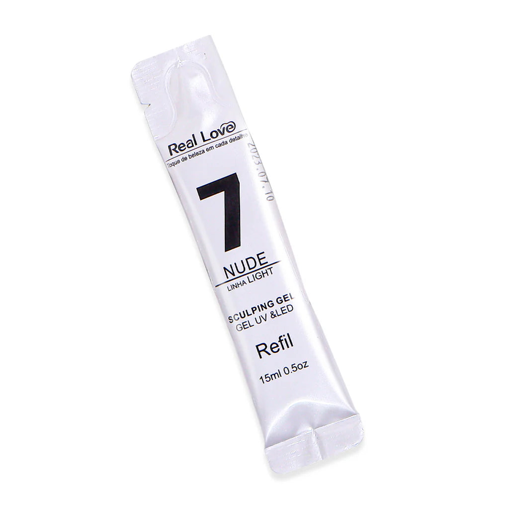 Refil para Gel de Alongamento para Unhas - Linha Light - 15ml - Real Love