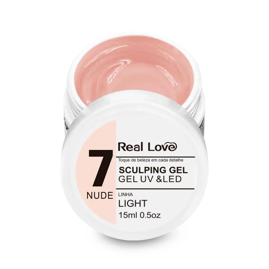 Gel de Alongamento para Unhas - Linha Light - 15ml - Real Love