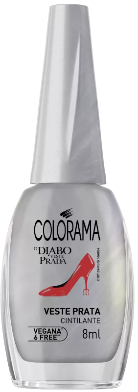 Colorama Diabo Veste Prada Nail Polish 8ml Veste Prada Cintilente