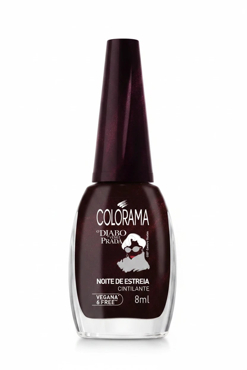 Colorama O Diabo Veste Prada Nail Polish 8ml Noite De Estreia Cintilante
