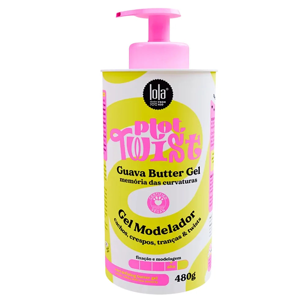 Finalizador Capilar Lola Plot Twist Guava Butter Gel 480ml