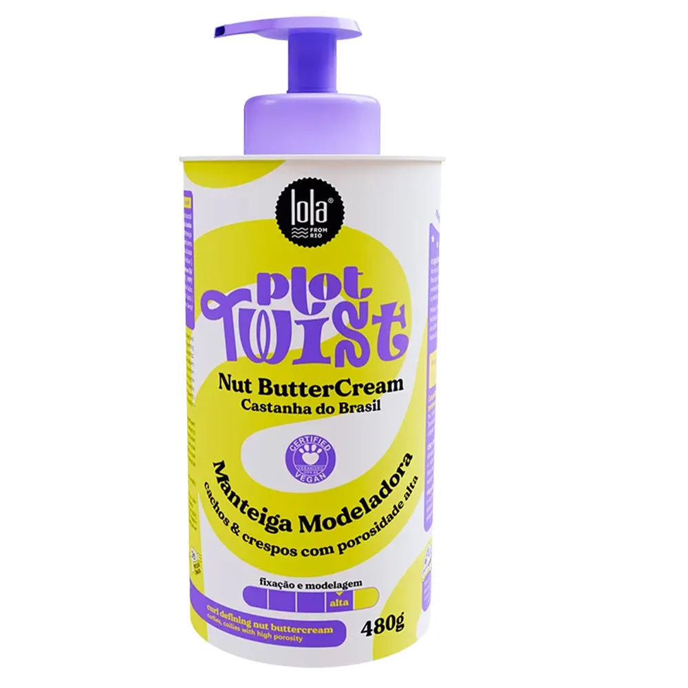 Finalizador Capilar Lola Plot Twist Nut Butter Cream 480ml