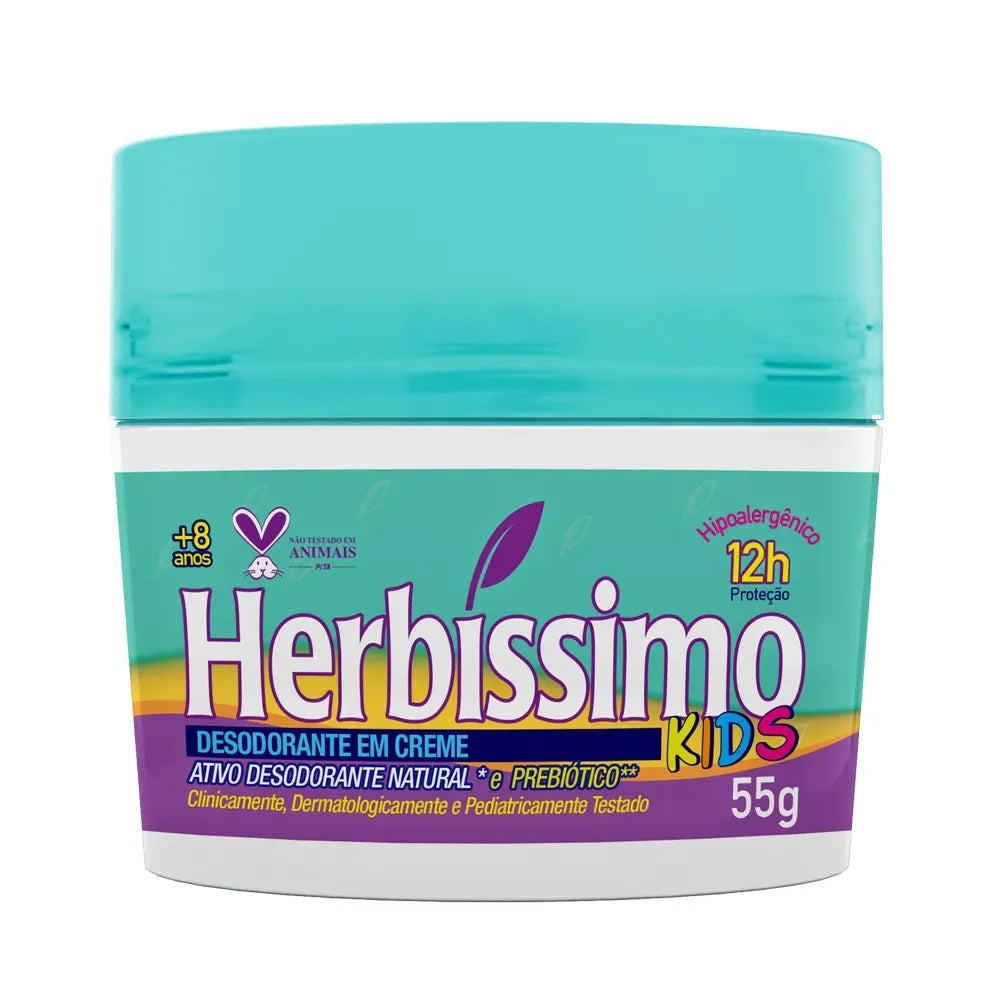Desodorante Em Creme Herbíssimo Kids Prebiótico - 55g