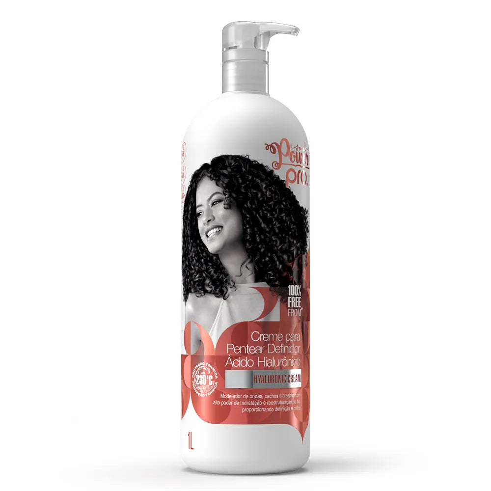 Creme Para Pentear Soul Power Ácido Hiarulônico Cream 1L