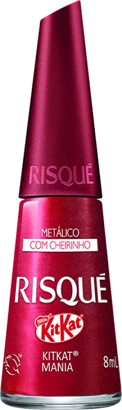 Risqué KitKat Commercial Nail Polish 8ml KitKat Mania Metallic
