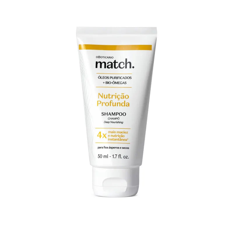 Match Shampoo Nutrição Profunda, 50ml