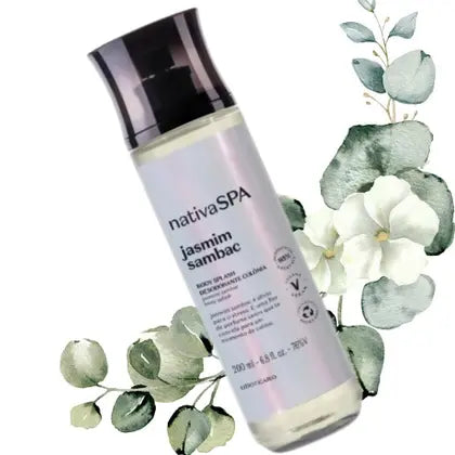 Body Splash Deodorant Cologne Nativa Spa Jasmine Sambac