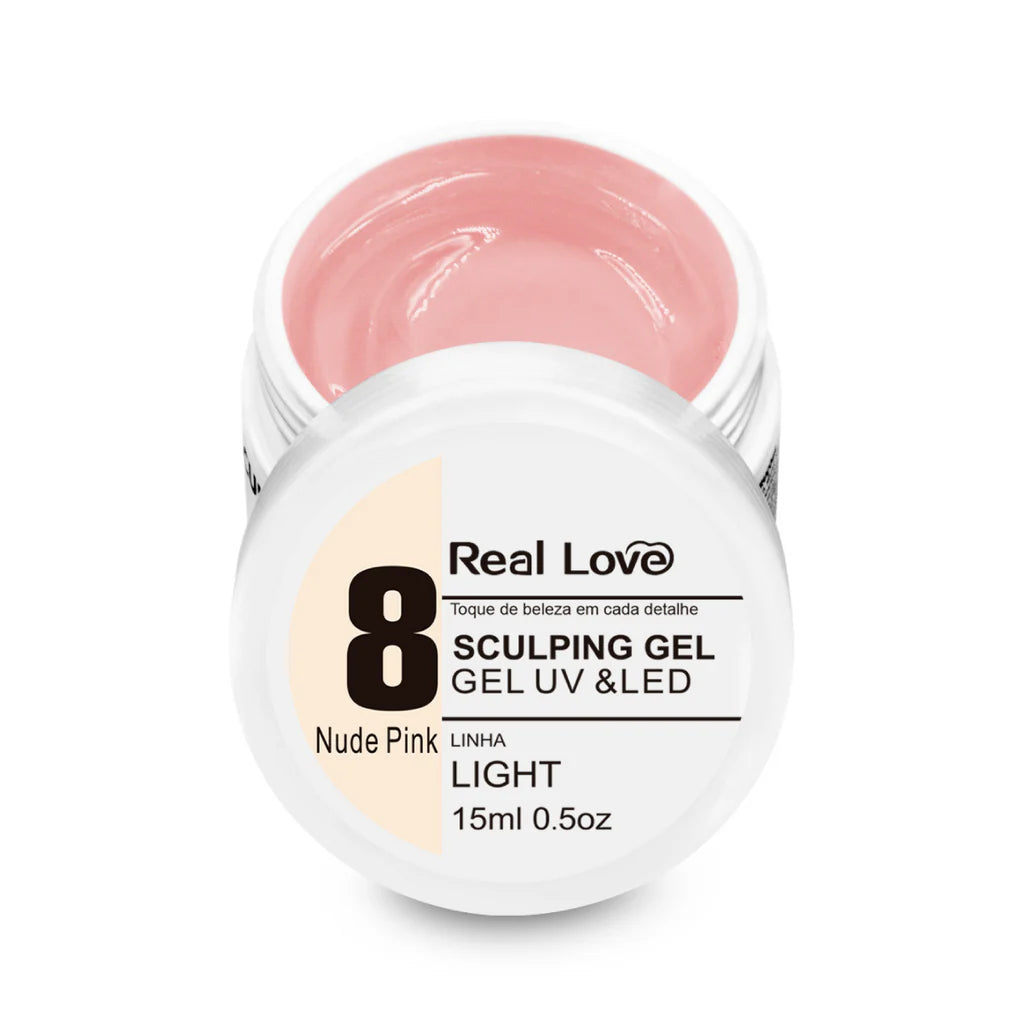 Gel de Alongamento para Unhas - Linha Light - 15ml - Real Love