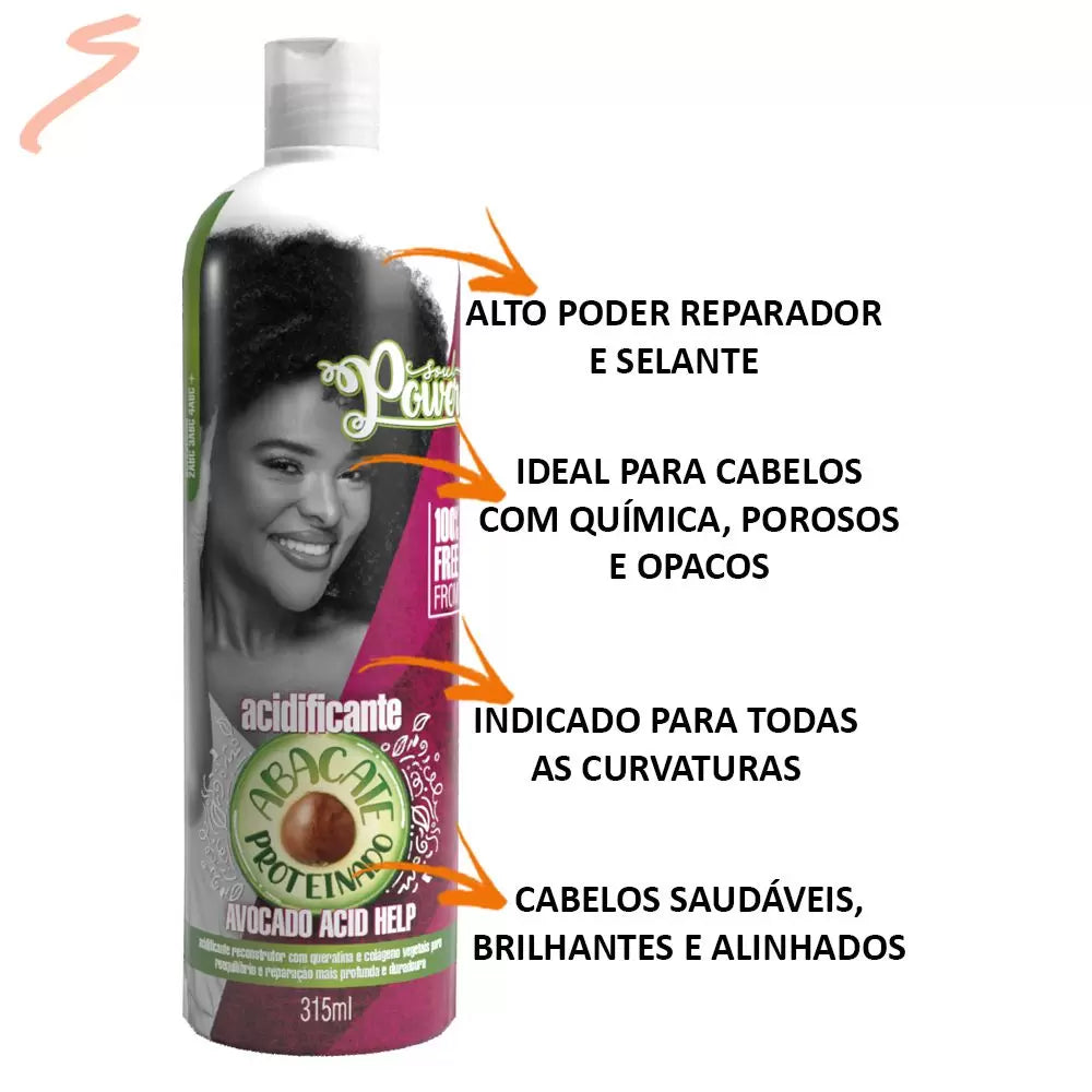 Abacate Proteinado Acidifying 315ml