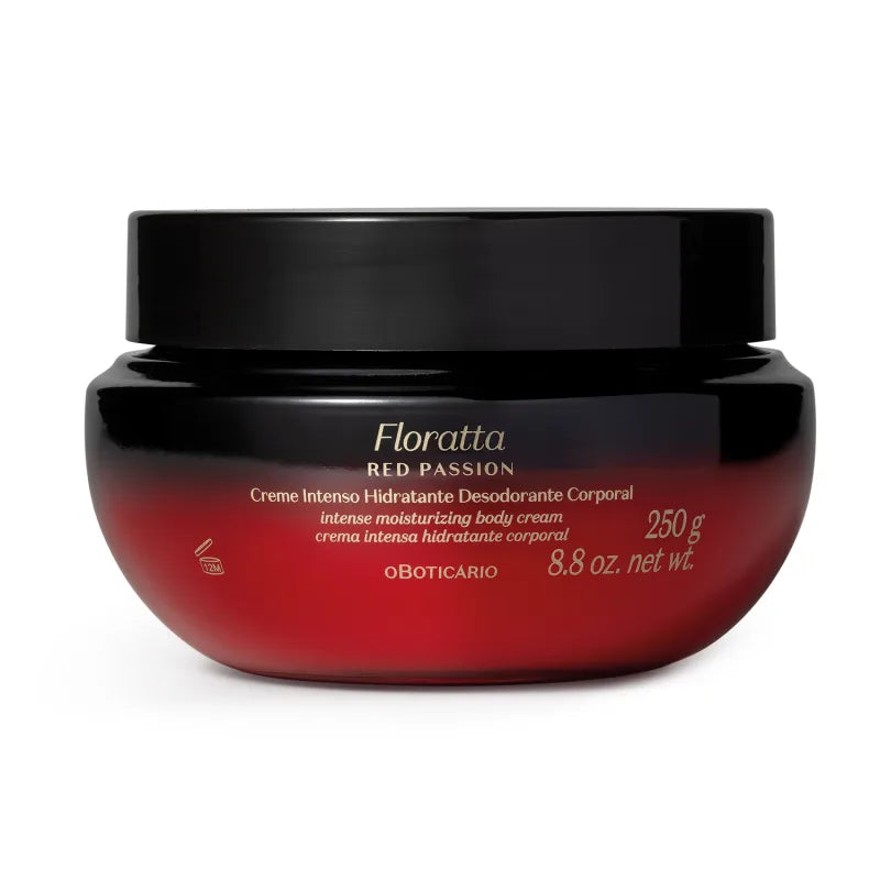 Creme Intenso Hidratante Desodorante Corporal Floratta Red Passion - 250g